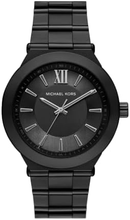 Michael Kors Billie Three-Hand Black Stainless Steel Men's Watch (Model: MK9275)