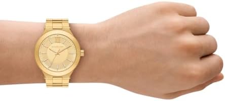 Michael Kors Billie Three-Hand Gold-Tone Stainless Steel Men's Watch (Model: MK9273)
