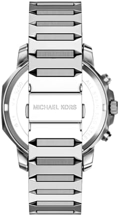 Michael Kors Prescott Stainless Steel Bracelet or Silicone Band Men's Watch
