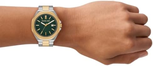 Michael Kors Callum Three-Hand Date Two-Tone Stainless Steel Men's Watch (Model: MK9289)