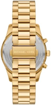 Michael Kors Lexington Chronograph Gold-Tone Stainless Steel Men's Watch (Model: MK9276)
