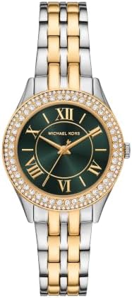 Michael Kors Harlowe Three-Hand Two-Tone Stainless Steel Women's Watch (Model: MK7654)