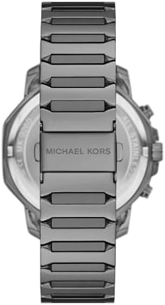Michael Kors Prescott Stainless Steel Bracelet or Silicone Band Men's Watch