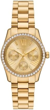 Michael Kors Lexington Women's Watch, Stainless Steel Bracelet or Leather Watch for Women