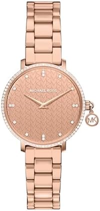 Michael Kors Pyper Women's Watch, Stainless Steel Watch for Women with Steel, Leather, or Silicone Band