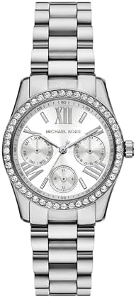 Michael Kors Lexington Women's Watch, Stainless Steel Bracelet or Leather Watch for Women