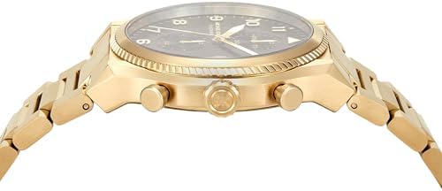 Michael Kors Panorama Men's Watch, Stainless Steel Watch for Men with Steel or Leather Band