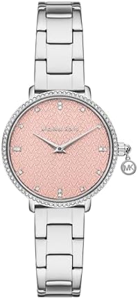 Michael Kors Pyper Women's Watch, Stainless Steel Watch for Women with Steel, Leather, or Silicone Band