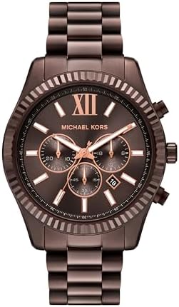 Michael Kors Lexington Men's Stainless Steel Bracelet Watch