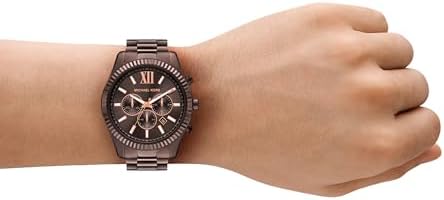 Michael Kors Lexington Men's Stainless Steel Bracelet Watch