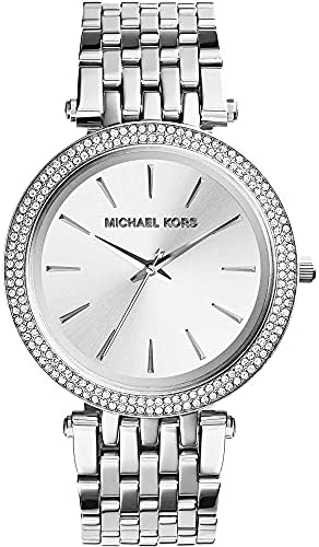 Michael Kors Darci Women's Watch, Stainless Steel and Pavé Crystal Watch for Women