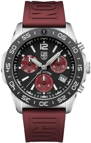 Luminox - Pacific Diver Chronograph XS.3155.1.M - Mens Watch - Watches for Men - 44mm - Swiss Quartz - 200M Water Resistant - Sapphire Crystal - Stainless Steel Bracelet - Swiss Made​