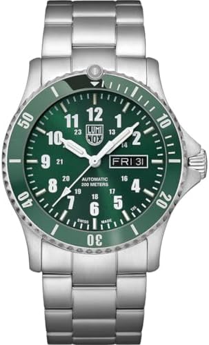 Luminox Sport Timer Automatic 0920 Series Watch | 42mm Green|White | 20ATM