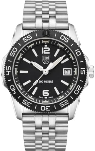 Luminox Pacific Diver Ripple Dive Watch, 39 mm | Black|White | 20ATM