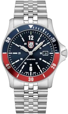 Luminox - Mens Watch - Sport Timer 0910 Series 42 mm - Mens Sport Watch - Swiss Quartz - 100M Water Resistant - Sapphire Crystal Anti-Reflective - Stainless Steel Case