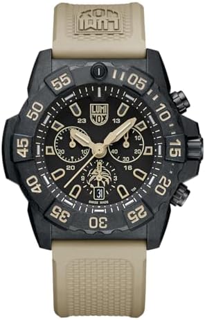 Luminox - Navy Seal - Mens Watch 44mm - Military Dive Watch - Date Function - 200m Water Resistant - Mens Watches - Made in Switzerland