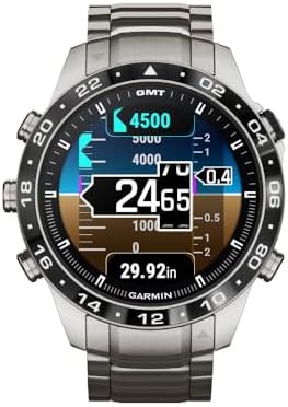 MARQ Aviator (Gen 2) North America Modern Tool Watch Performance Edition with Black Silicone Band, 010-02648-00