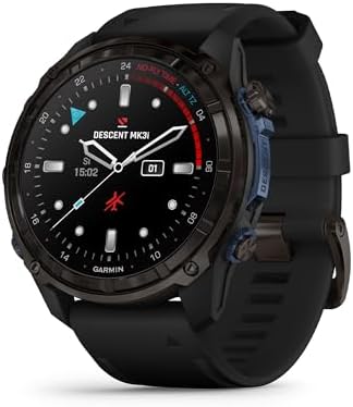 Garmin Descent Mk3i, Watch-Style Dive Computer, 51mm, Black