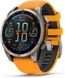 Garmin Amoled Smart Watch Fenix 8-47 mm | Up to 29 Days Battery Life | The Ultimate Smartwatch with Integrated LED Torch, Health Monitoring